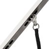 36" Folding Dog Pet Grooming Table Stainless Steel Frame Rubber Mat on Board with Adjustable Arm and Clamps pet dog Cat Grooming Table (SILVER-GRAY CO