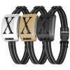 Electric Dog Collar Receiver Anti-Bark Dog Deterrent Training Collar with Beep Vibration Shock Modes for Dog Fence System