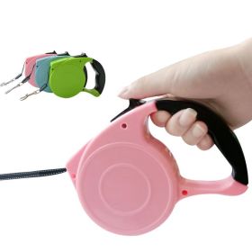 Automatic Retractable Pet Leash For Dogs & Cats; Outdoor Dog Leash (size: one-size, Color: Blue)